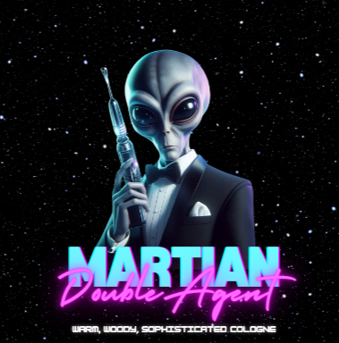 Martian Double Agent Beard Oil 1oz