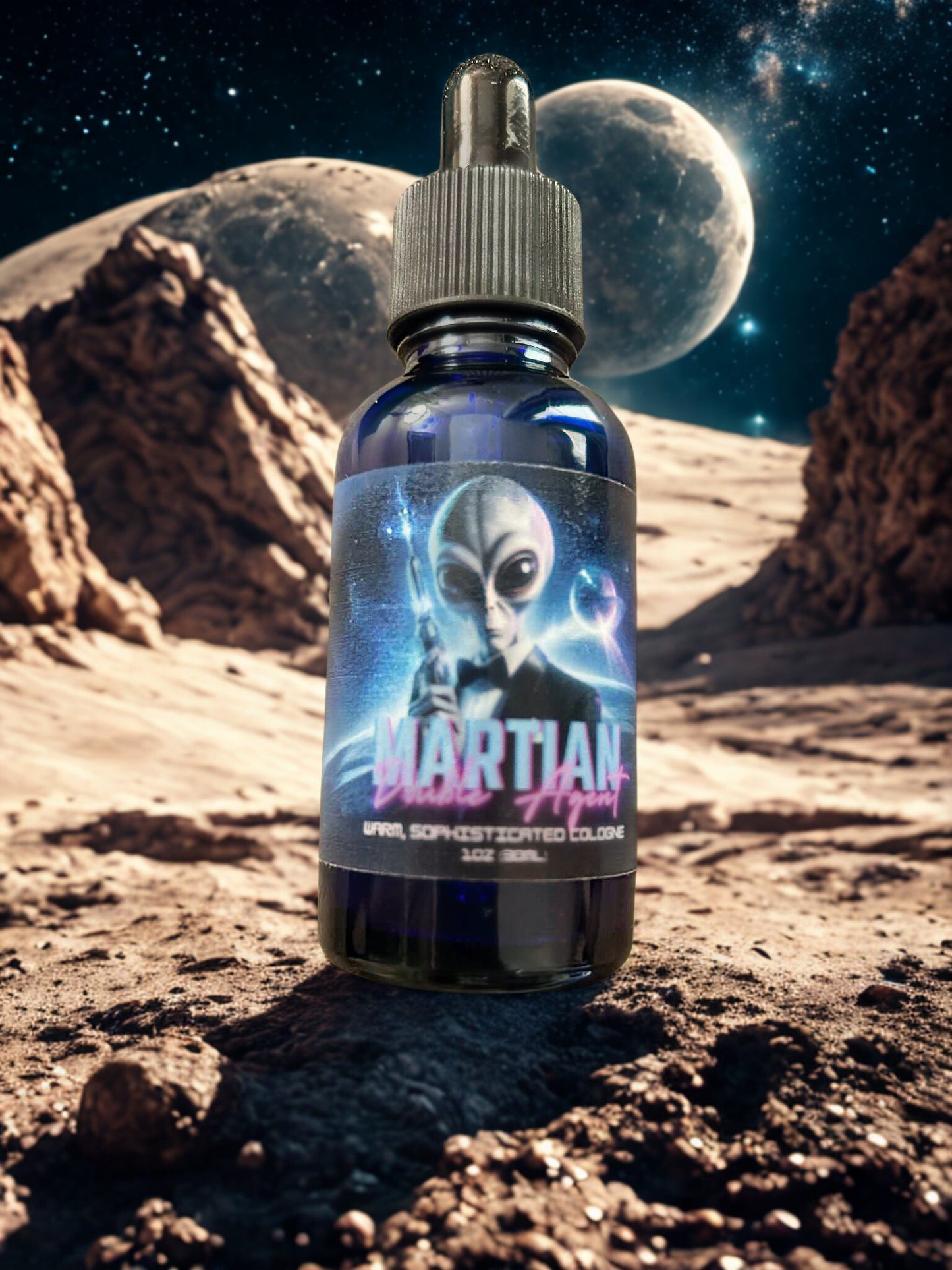 Martian Double Agent Beard Oil 1oz