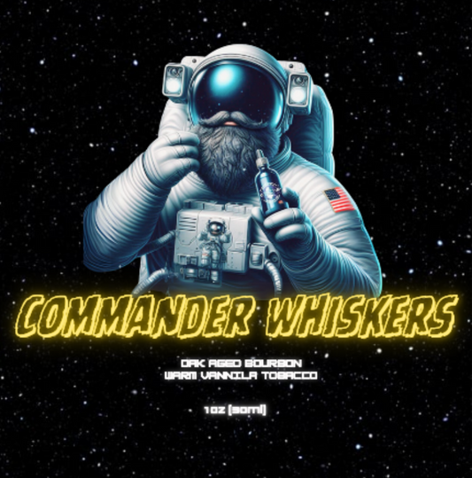 Commander Whiskers Beard Oil 1oz