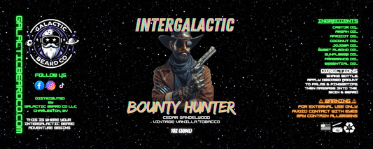 Intergalactic Bounty Hunter Beard Oil 1oz